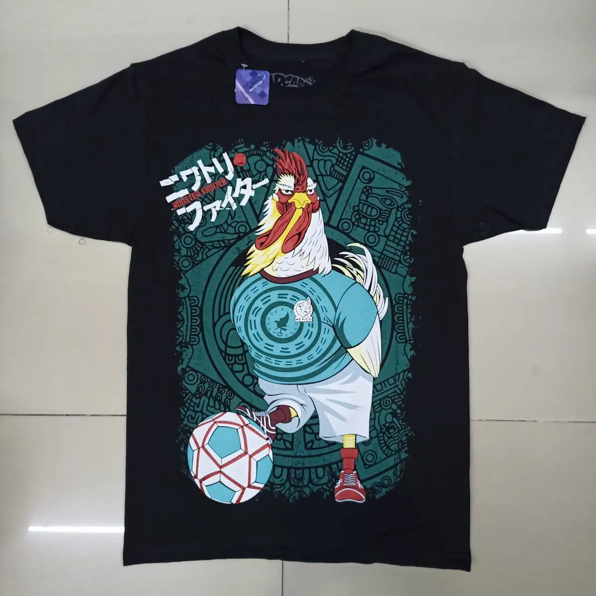 playera arcade rooster fighter mundial