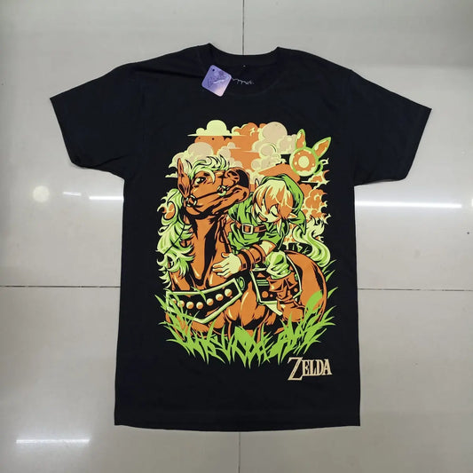 playera arcade zelda link durmiendo