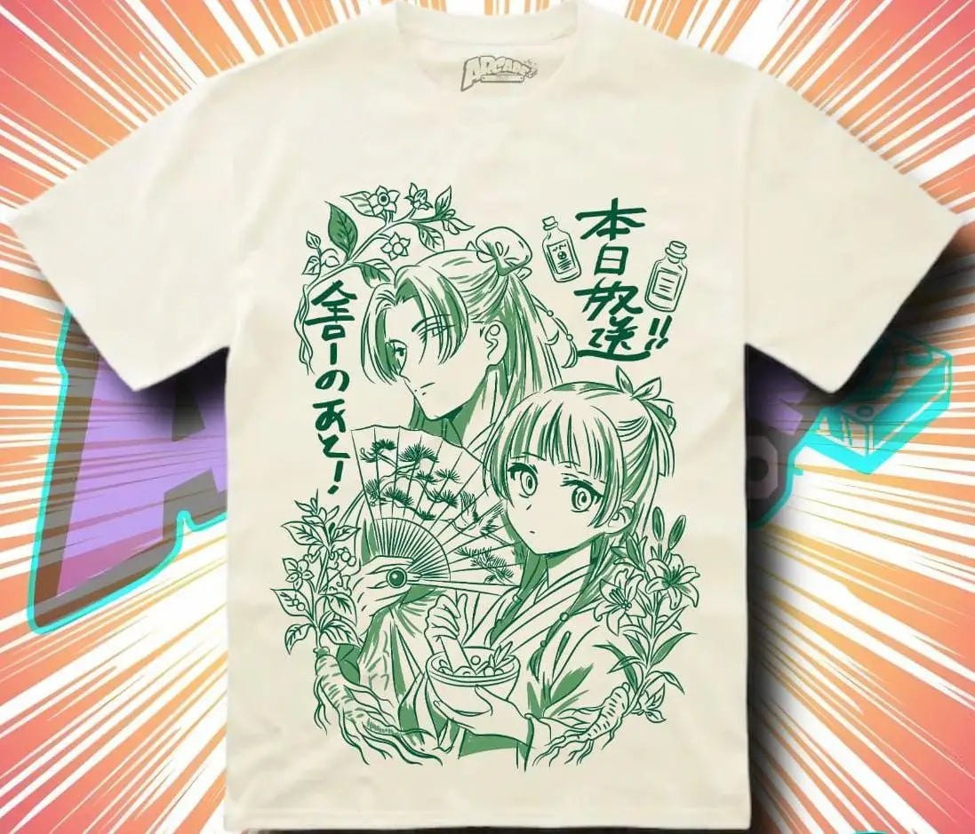 Playera Boticaria Maomao Y Jinshi
