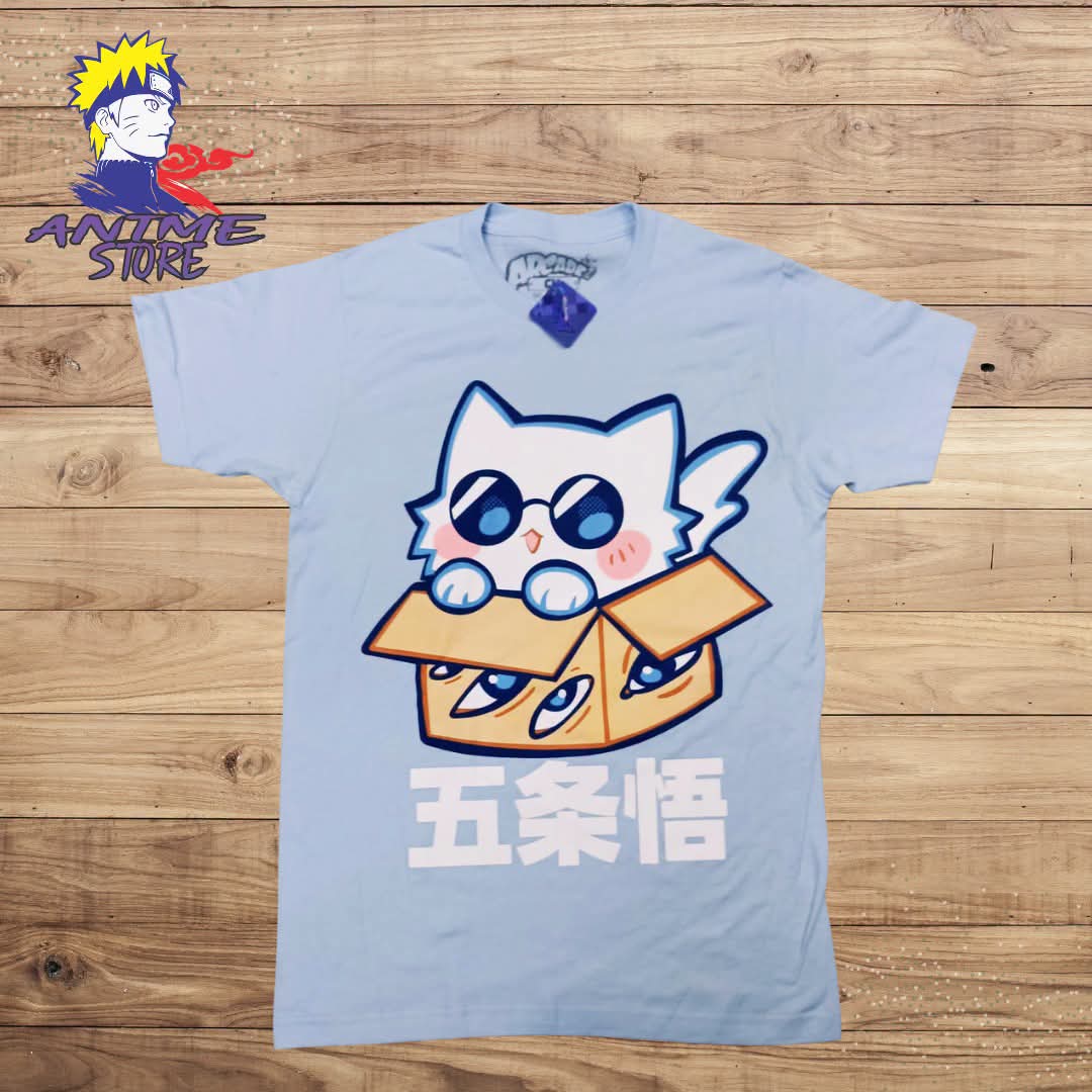 playera gato gojo