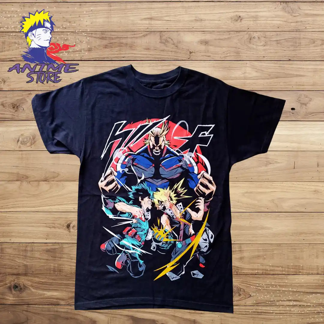 Playera my hero academia deku vs bakugo