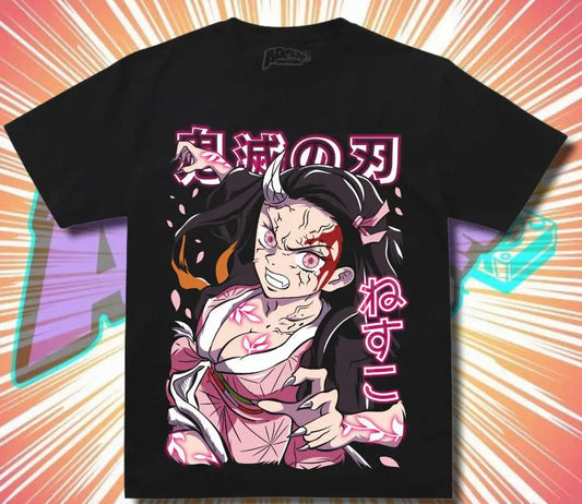 Playera demon slayer nezuko demonio