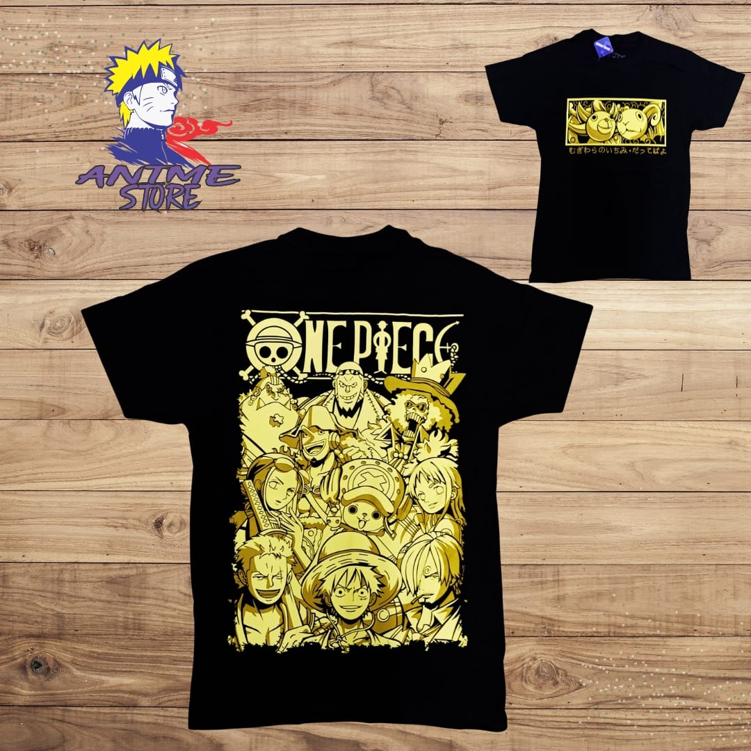 playera one piece tripulacion