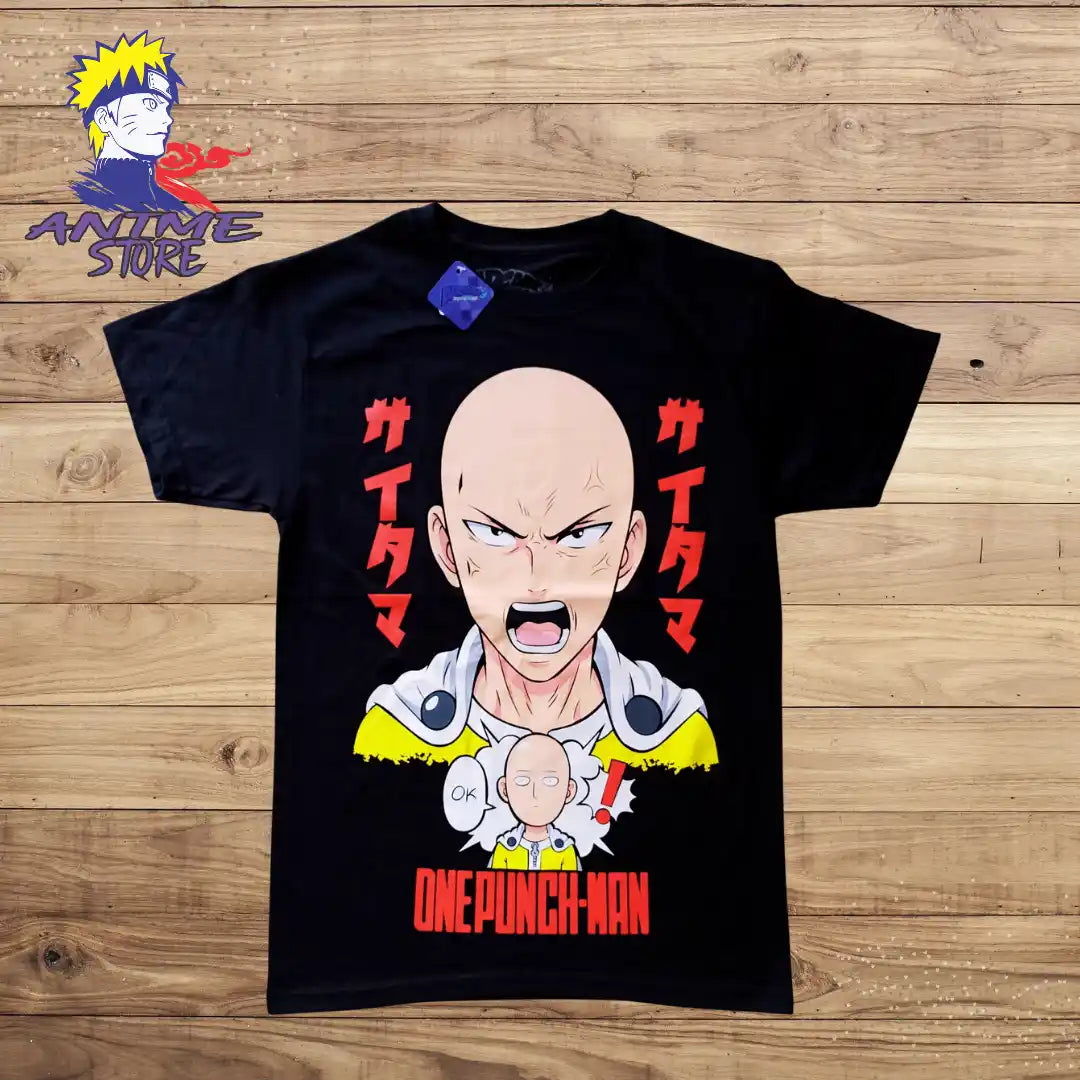 Playera one punch man saitama