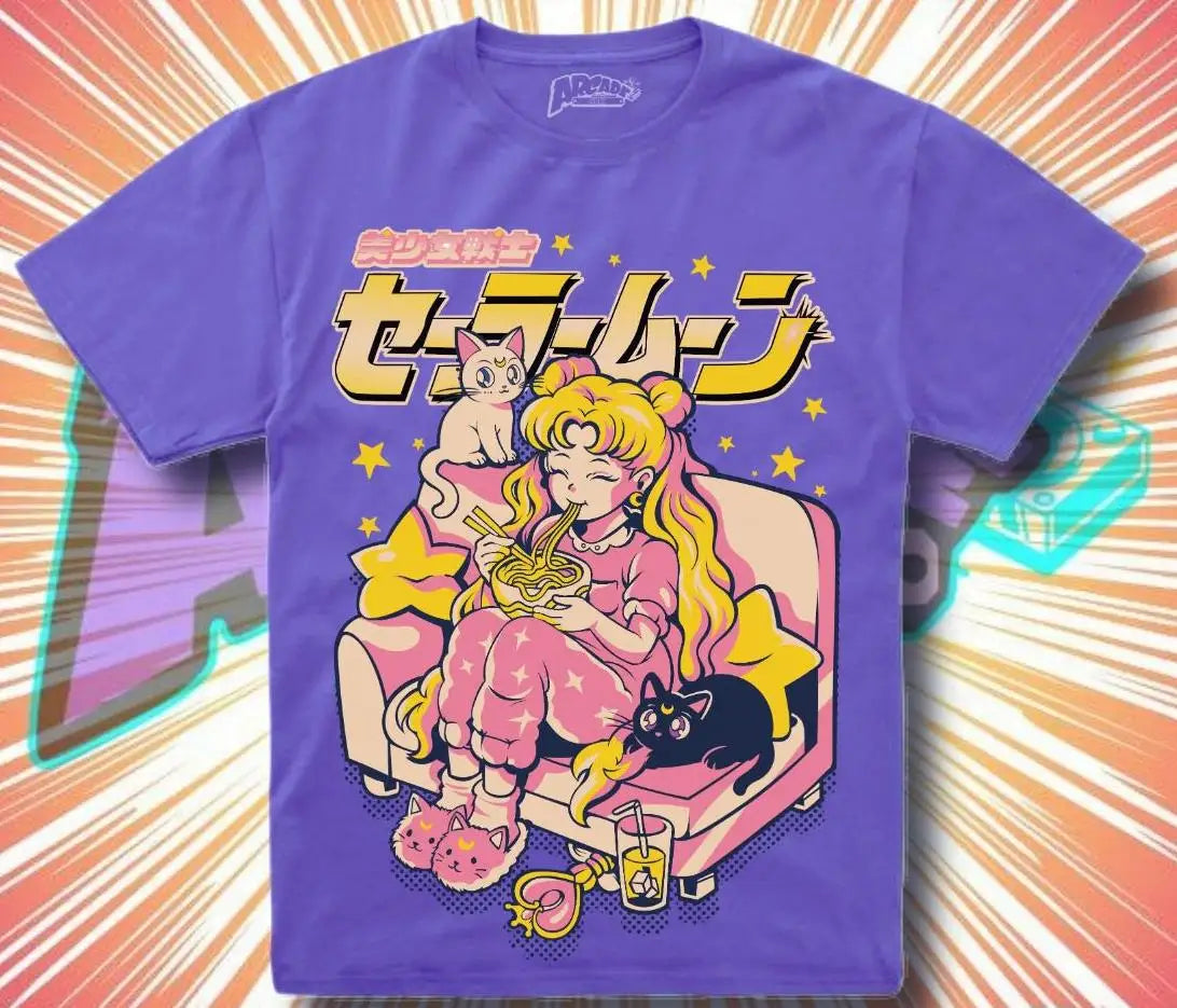 Playera Sailor moon ramen
