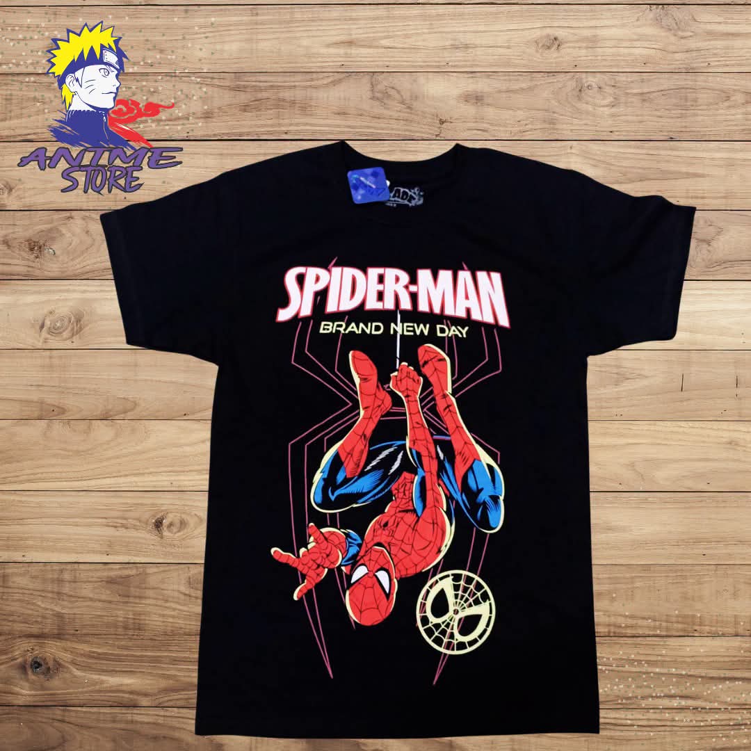 playera spider man new day