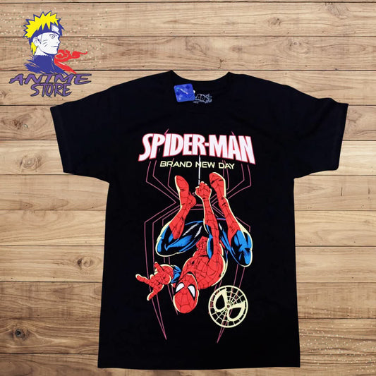 playera spider man new day