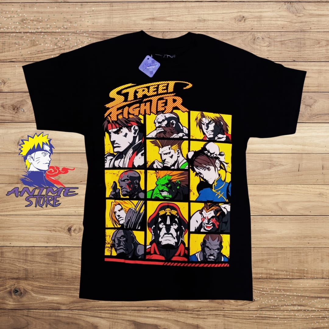 playera street fighter