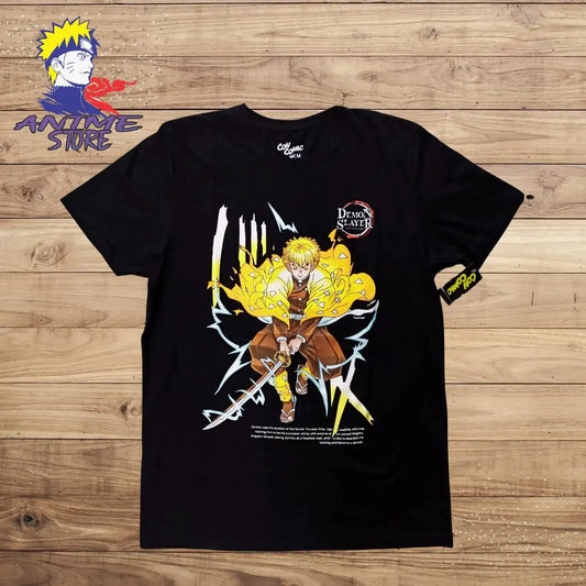 Playera Demon Slayer Zenitsu Respiracion | Envío a todo México - Anime SM