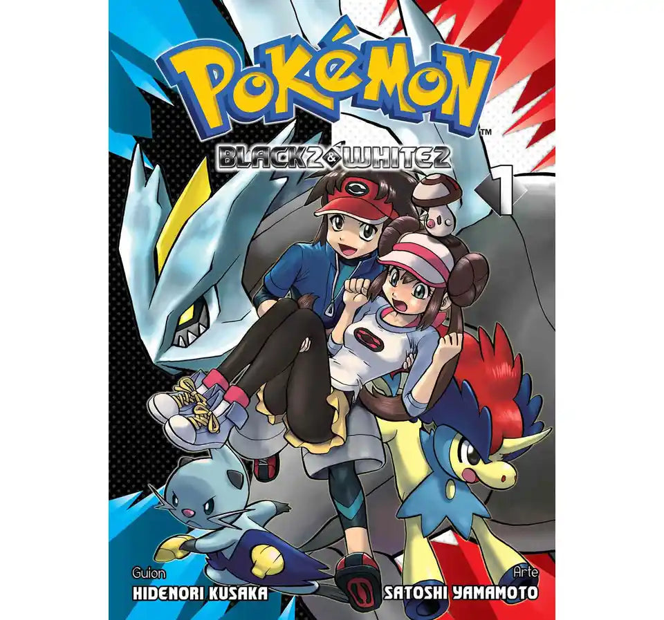 Manga Pokemon Black 2 & White 2 vol 1