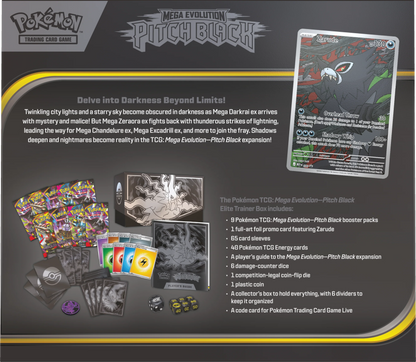 pokemon etb mega evolution pitch black 1