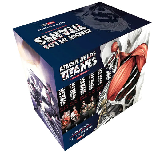 Box Set Ataque De Los Titanes Deluxe Edition