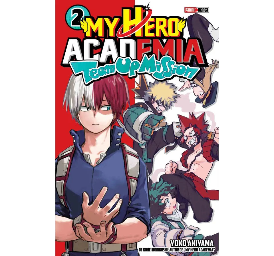 Manga My Hero Academia Team Up Mission vol 2