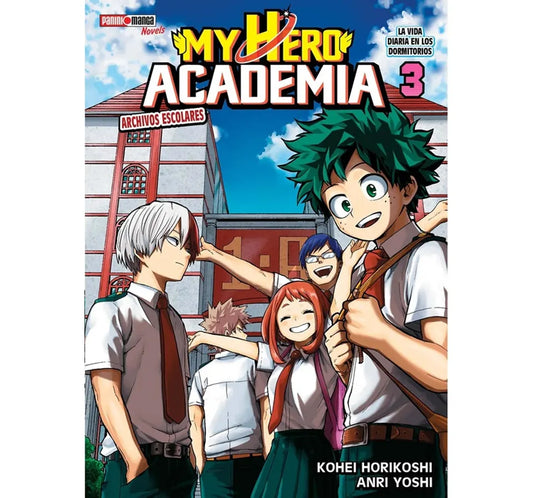 Manga My Hero Academia Novela Archivos Escolares Vol 3