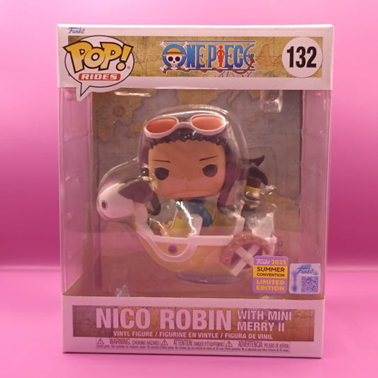 Funko pop One piece Nico Robin with mini merry II 132
