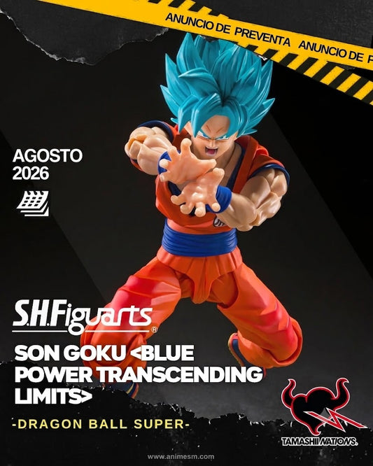 S.H.Figuarts SSGSS SON GOKU <BLUE POWER TRANSCENDING LIMITS>