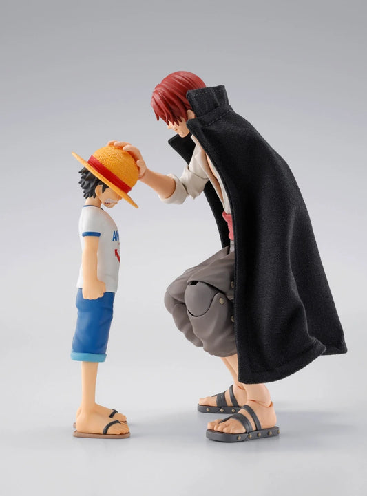 Figura One Piece Shanks & Monkey.D.Luffy S.H. Figuarts | Envío a todo México - Anime SM