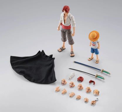 Figura One Piece Shanks & Monkey.D.Luffy S.H. Figuarts | Envío a todo México - Anime SM