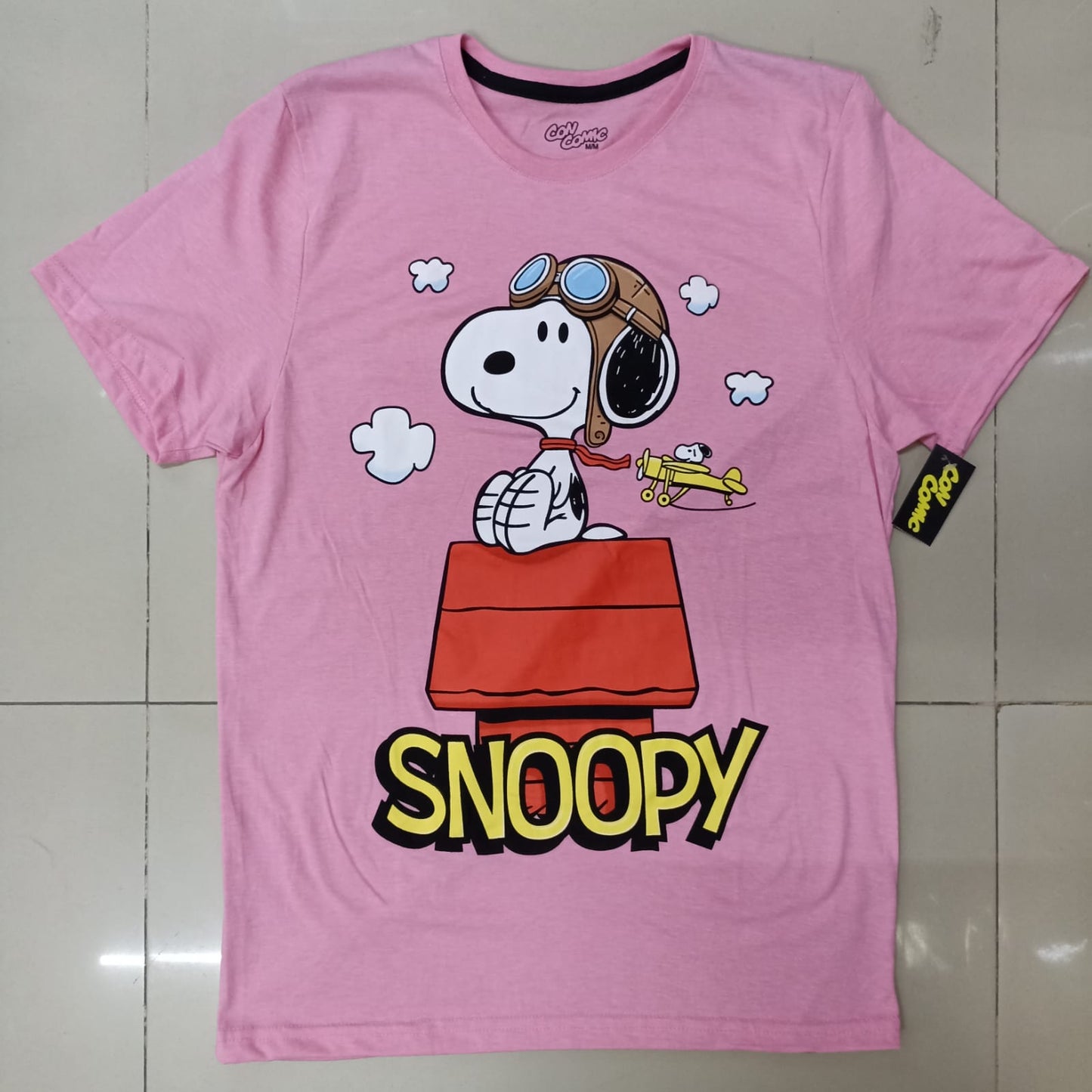 Playera Snoopy Rosa