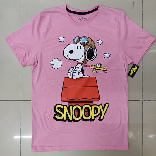 Playera Snoopy Rosa