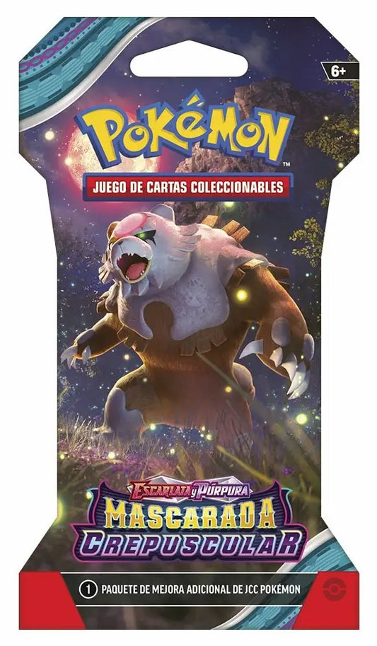 TCG Pokemon Escarlata y Purpura Mascarada Crepuscular (Español) Original | Envío a todo México - Anime SM