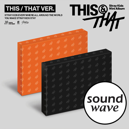 [SOUNDWAVE POB] Stray Kids – Mini Album [THIS & THAT] (THIS VER., THAT VER.)
