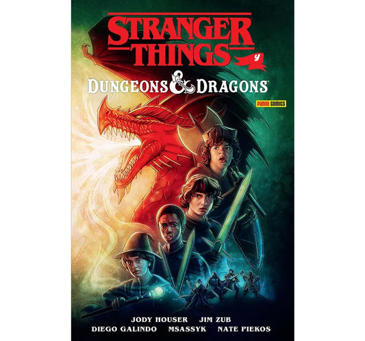 Comic Stranger Things Dungeons & Dragons
