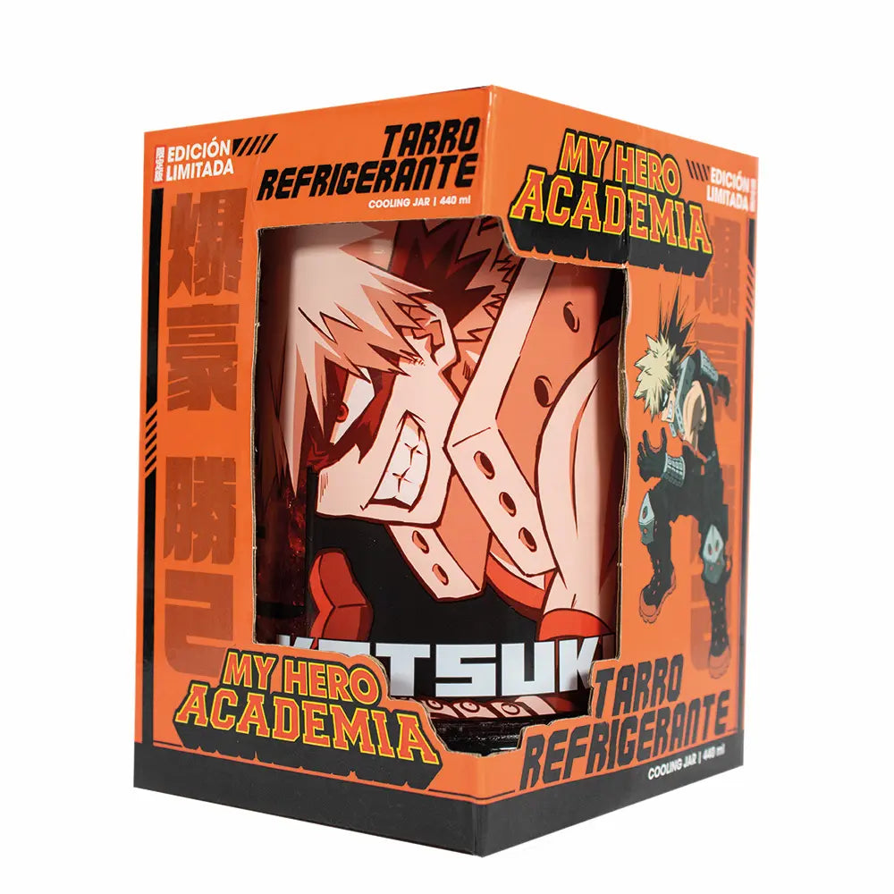 Tarro Refrigerante De Gel 440 ML -Edicion Limitada-Bakugo-My Hero Academia
