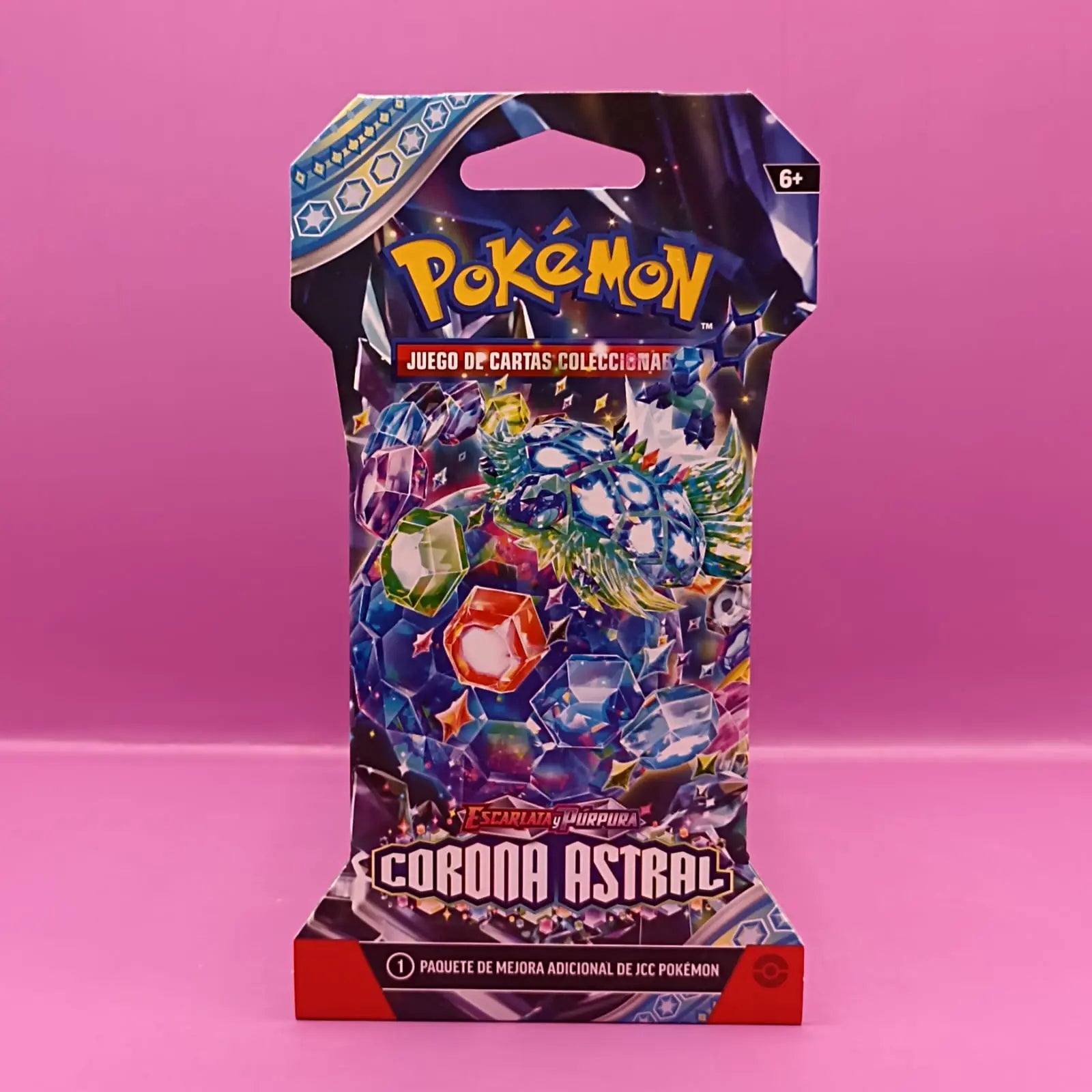 TCG Pokemon Escarlata y Púrpura Paquete de Mejora Corona Astral (Español)