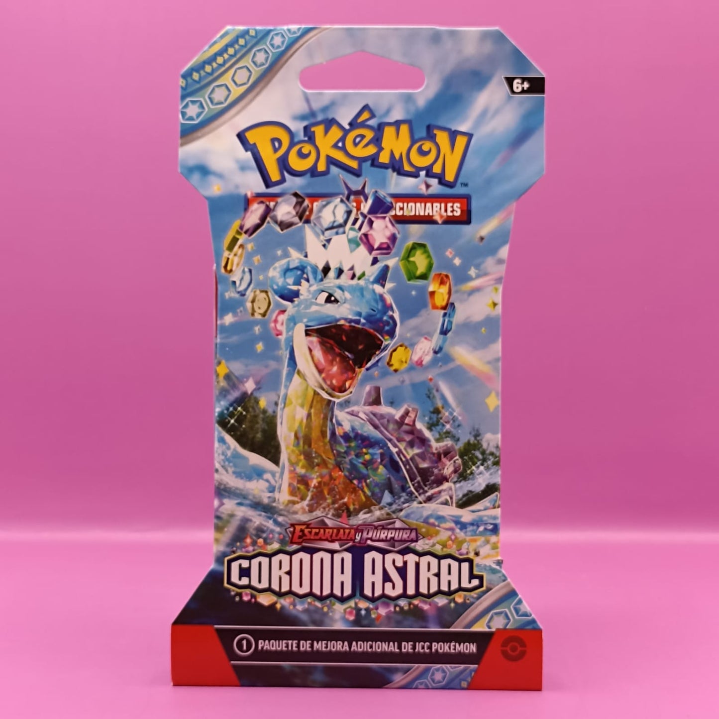 TCG Pokemon Escarlata y Púrpura Paquete de Mejora Corona Astral (Español)