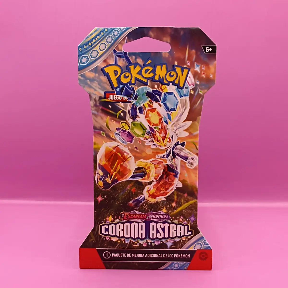 TCG Pokemon Escarlata y Púrpura Paquete de Mejora Corona Astral (Español) Original | Envío a todo México - Anime SM