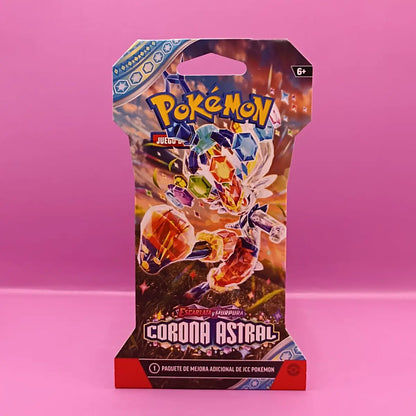TCG Pokemon Escarlata y Púrpura Paquete de Mejora Corona Astral (Español) Original | Envío a todo México - Anime SM