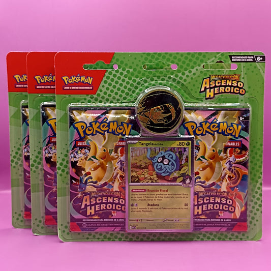 Tcg pokemon mega evolution ascended heroes erika collection (español)