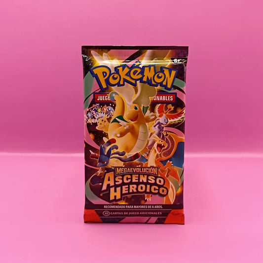 TCG Pokemon Mega Evolution Ascenso Heroico Booster