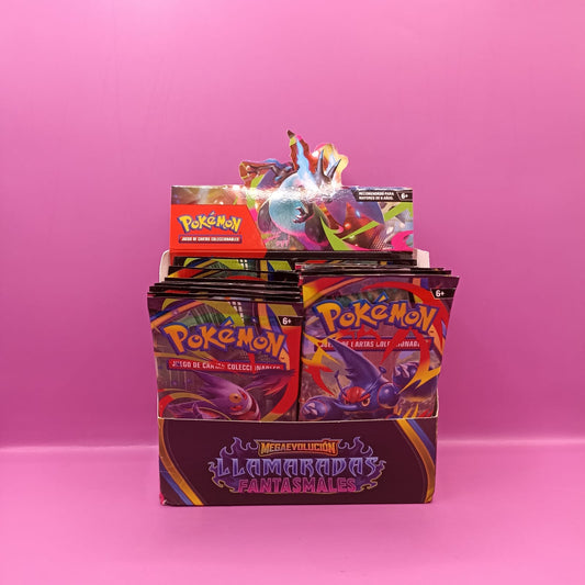 TCG Pokemon Mega Evolution Llamaradas Fantasmales (SOBRE)