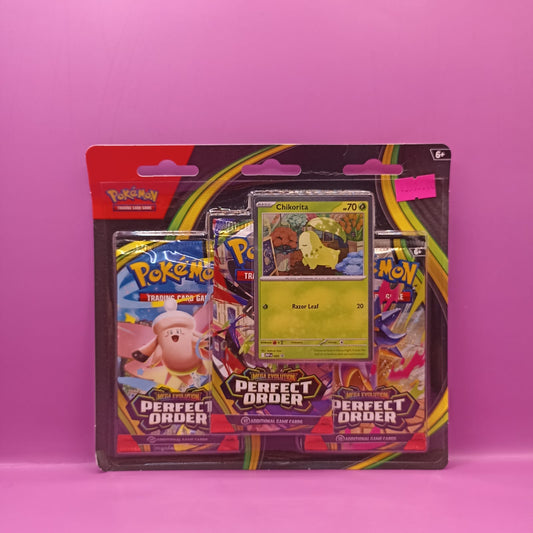 TCG Pokemon Mega Evolution: Perfect Order Three-Booster Pack