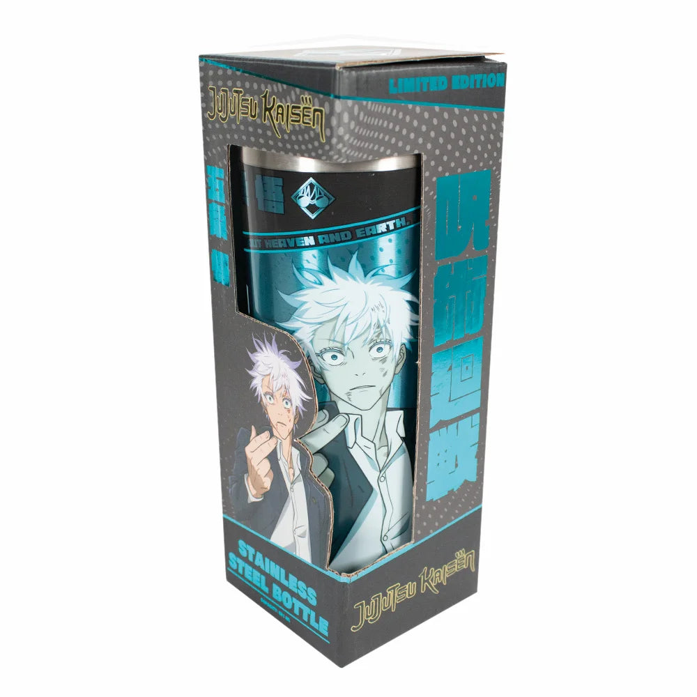 Termo Estandar Acero Inoxidable 591 ML-Edicion Limitada-Gojo- Jujutsu Kaisen