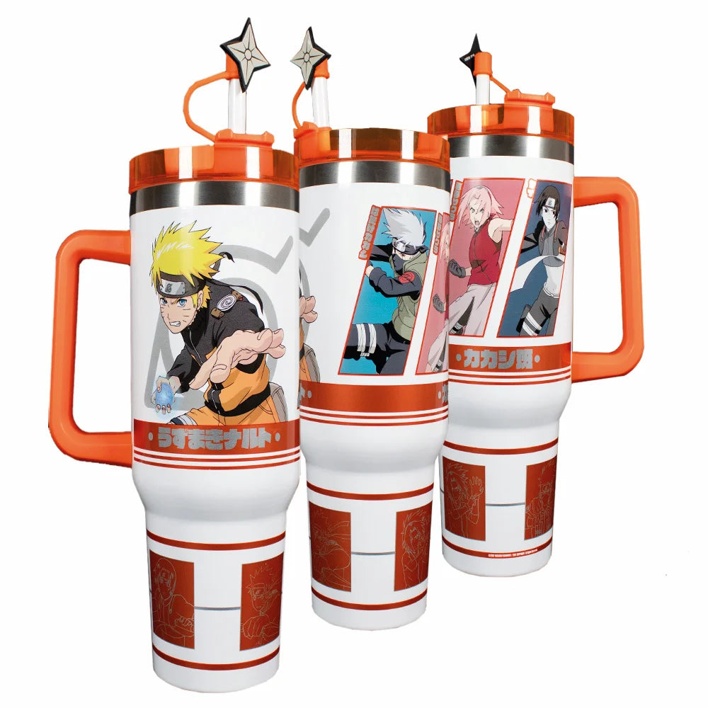 Termo Jumbo Acero Inoxidable Hermetico 1.1 L-Edicion Limitada-Naruto Shippuden 2