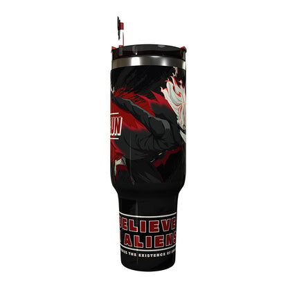 Termo Jumbo Acero Inoxidable Hermetico 1.1 L-Edicion Limitada-Okarun-Dandadan