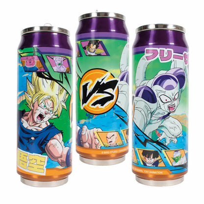 Termo Lata Acero Inoxidable 520 ML-Edicion Limitada- Goku Super Vs Freezer-Dragon Ball
