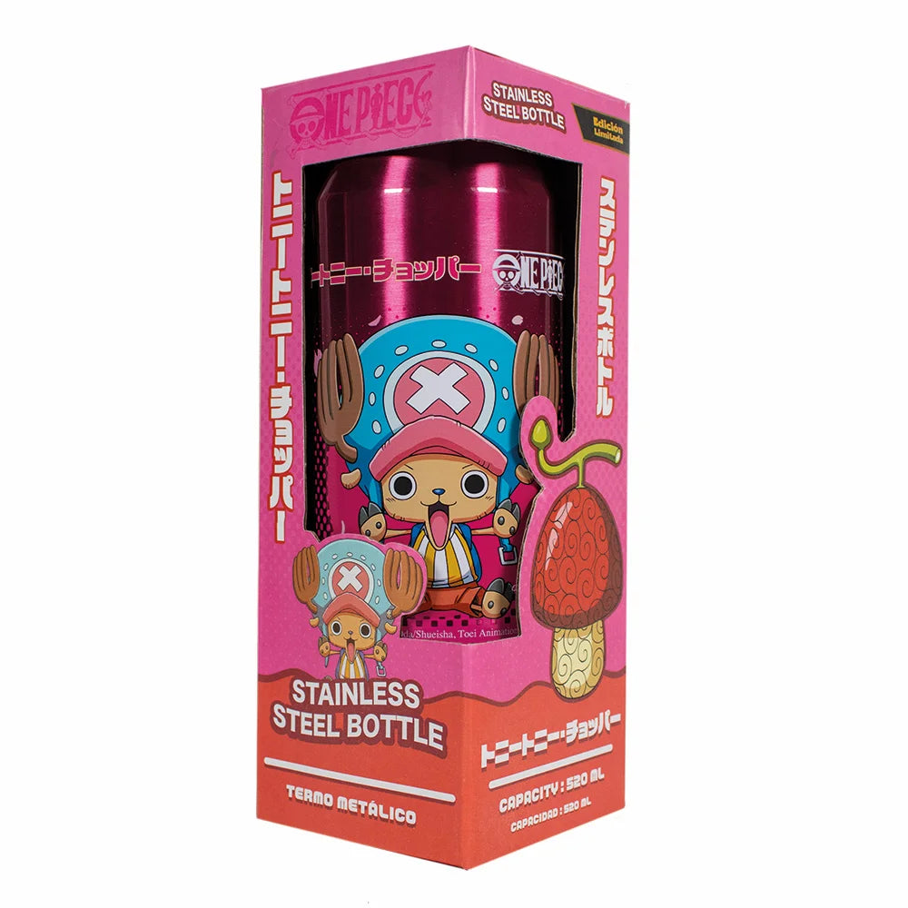 Termo Lata Acero Inoxidable 520 ML-Edicion Limitada- Tony Tony Chopper Devil Fruit-One Piece