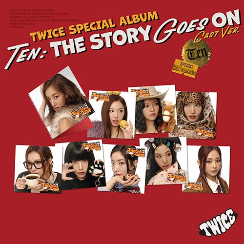 TWICE – Special Album [TEN: The Story Goes On] (Cast Ver.) Random
