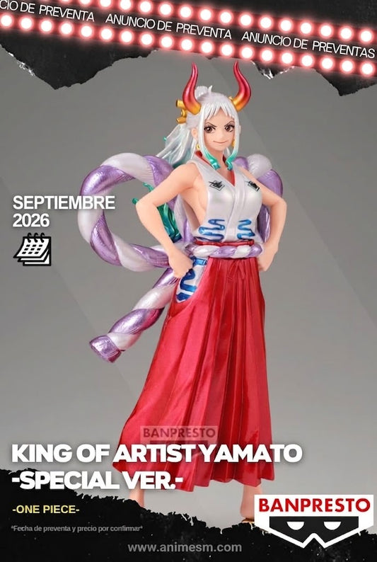 ( APARTADO PREVENTA) ONE PIECE KING OF ARTIST -YAMATO SPECIAL ver.-